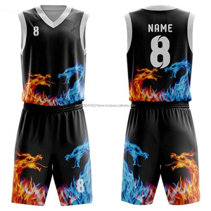Conjuntos de Uniformes de Baloncesto Personalizados de Nuevo Estilo, Tallas Grandes, Hechos en Pakistán, Material de Spandex/Poliéster - Product Image 4