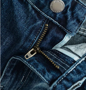 Jeans pour femmes à taille haute de fabricant professionnel, en coton respirant avec impression personnalisée, vente en gros d'usine - Product Image 4