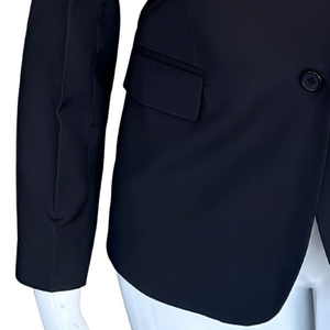 Zeta Phi Beta Black Blazer Women Greek Letter Sorority Formal Jacket Embroidered Crest Tailored Office Wear - Product Image 5