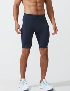 Custom <b>Men</b> <b>Compression</b> <b>Shorts</b> With Pocket Quick Dry Stretch Sports Tight Gym Running Training <b>Shorts</b> OEM Wholesale Apparel - Product Image 4