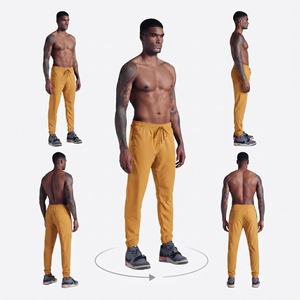 Men's Heavyweight Jogger <b>Pants</b> Quick Dry Athletic <b>Track</b> Trousers Elastic Waist Drawstring Casual Sportswear Running Gym Workout - Product Image 2