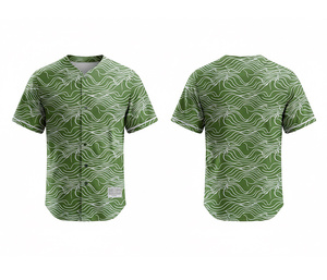 Uniforme de Béisbol Personalizado – Jersey Ligero y de Secado Rápido |   Uniforme de Béisbol para Equipo con Logotipo y Números Personalizados |   Poliéster Transpirable - Product Image 4
