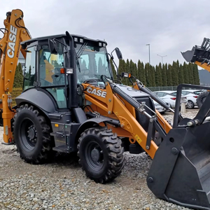 Original CASE 575N EP Backhoe Loader Heavy Duty Earthmoving <b>Machine</b> for Construction Excavation and Loader Operations - Product Image 6