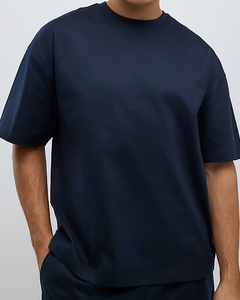 Ensemble de survêtements décontractés personnalisés pour l'automne, ensemble court 2 pièces, t-shirt à manches courtes pour femme, ensemble de shorts pour homme, unisexe, en fibre de bambou, polaire, séchage rapide - Product Image 3