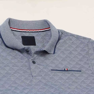 Nouveaux polos pour hommes avec logo personnalisé, manches courtes, sublimés ou unis, polos pour hommes en vente en ligne à bas prix - Product Image 5