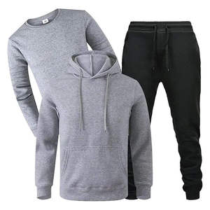 Sudadera con Capucha de Algodón de Color Sólido para Hombre, con Bolsillos Laterales, Cintura Elástica, Corte Regular, Ropa Casual de Otoño, Largo Completo, Naranja - Product Image 4