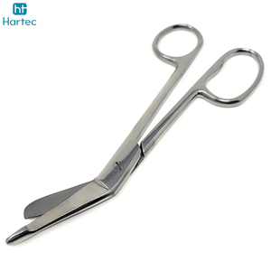 Tijeras para Vendajes de Acero Inoxidable, Compactas y Portátiles, Duraderas, con Cuchillas Afiladas para un Corte Preciso - Product Image 2