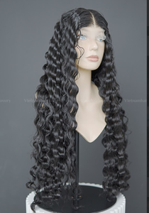 Eurasien 100% cheveux Remy non transformés vietnamiens crépus bouclés Style vague Double trame étirée longueur 8-26 pouces - Product Image 5