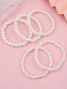 Stylish Handmade Resin Beads <b>Bracelet</b> Colorful <b>Stretch</b> Jewelry for Women and Teen Fashion Wear - Product Image 2