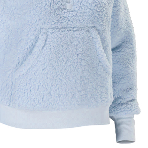 Custom Design <b>Sherpa</b> Hoodie Soft Warm Fleece Hoodie for Winter Casual Wear OEM ODM Manufacturer - Product Image 2