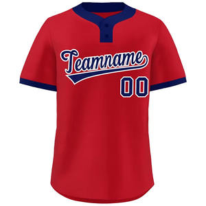 Fabrication en gros de maillots personnalisés pas chers, t-shirts personnalisés, maillots de baseball pour hommes - Product Image 5