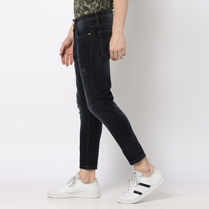 Jeans Casuales para Hombre, Ligeros, Corte Medio, Desgastados, Ecológicos, Transpirables, Cómodos, Moda Urbana, Algodón Premium - Product Image 2