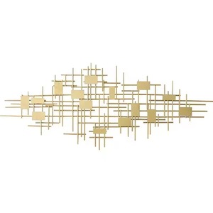 Décoration murale en métal artisanale personnalisable de haute qualité au design moderne Kraft World, en fer/acier inoxydable - Product Image 4