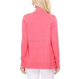 Cárdigan Casual de Invierno para Mujer, Tejido Suave, Ligero y Transpirable, Mezcla de Algodón/Lana de Primera Calidad, Cómodo para Uso Diario - Product Image 2