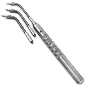 Dental Matrix System Kit Manual Clamping <b>Screwdriver</b> Ergonomic Knurled Grip Silver Class I Surgical Instrument - Product Image 1
