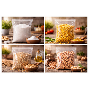 Premium Eco Friendly Custom BOPP <b>Zip</b> Lock Food Packaging Stand Flat <b>Pouches</b> Recyclable Plastic Bags Manufacturer India - Product Image 6