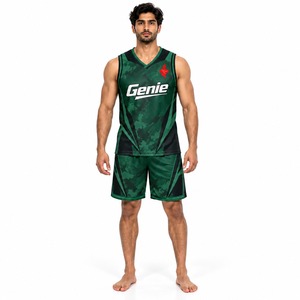 Uniformes de Baloncesto al por Mayor, Camisetas y Pantalones Cortos Personalizados para Equipos, Ropa Deportiva Transpirable de Secado Rápido para Clubes de Baloncesto, Escuelas y Academias - Product Image 1