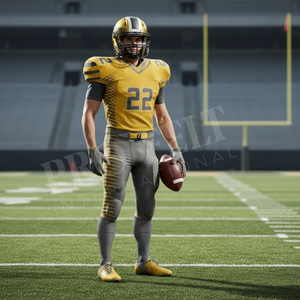 Comfortable New Latest Design Whole Sale Cheap Price American Football Uniforms Athletic Training Protective Sports Football Kit - Product Image 2
