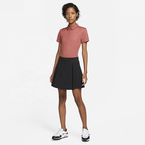 Chemises polo en coton tricoté sur mesure pour femmes, style décontracté, imprimé couleur fluorescent, chemises de golf compressées, design logo, style couple. - Product Image 5