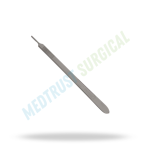 Scalpel Handle #3L 21cm Neuro Spine Surgical Instrument Stainless Steel Long Blade <b>Holder</b> Surgical Use - Product Image 4