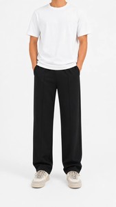 Pantalones Formales de Cintura Alta para Hombre, Talla Grande, Mezcla de Algodón Ligero, Corte Ajustado, Transpirables, de Secado Rápido, Antiarrugas, con Cierre de Cremallera, 2026 - Product Image 6