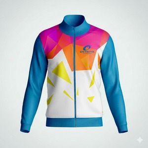 Chaqueta de Invierno para Hombre Ostriya Intl de Alta Calidad con Logotipo Personalizado, Cuello Alto, Cierre de Cremallera, Transpirable, de Secado Rápido y Resistente al Viento, en Poliéster/Algodón - Product Image 3