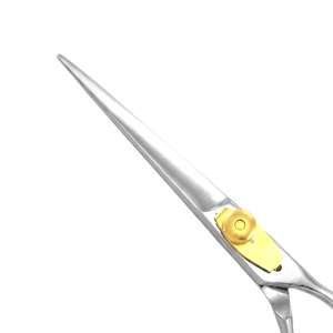 Ciseaux de coiffure professionnels de qualité supérieure en acier inoxydable, ciseaux de coupe pour salon de coiffure, fabricant OEM Pakistan - Product Image 5