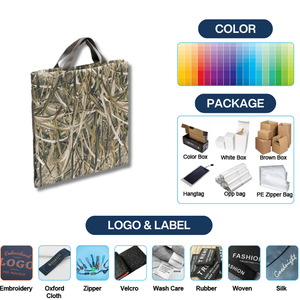 Cojín de Asiento Plegable para Exteriores, Impermeable, Transpirable, con Logotipo Personalizado, Camuflaje, para Estadio, Camping, Pesca, Caza, Hecho en IMRA - Product Image 3