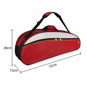 Nouveau design, sac de sport personnalisé avec logo, sac de transport pour raquette de pickleball, sac de transport pour raquette de tennis, sac de voyage pour tennis, coton, 30-40L - Product Image 6