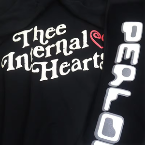 Sweat-shirt à capuche tendance de style américain, imprimé lettres, pour hommes et femmes, vente rapide - Product Image 3