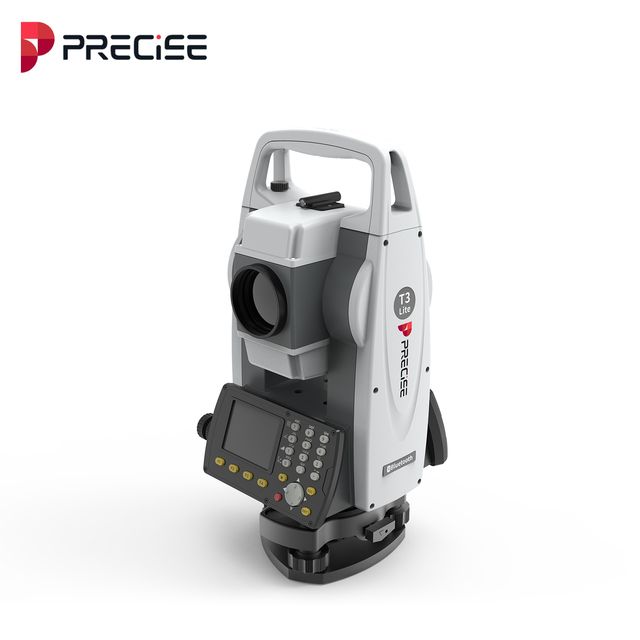 Easy to Use PRECISE T3 Lite Total Station 2''  Rtos Land Surveying Equipment Fast Mapping & Data Collection