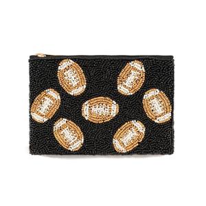 Letter Embraided Seed Beaded Coin Bag Custom Beaded Coin Clutch for Party & <b>Gifting</b> Mini Purse With Zipper Fashionable Women Bag - Product Image 6