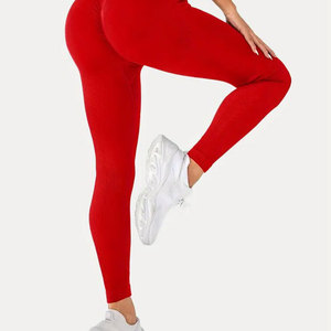 Factory Wholesale Scrunch Bum Yoga Tights Custom Logo Women <b>Legging</b> Custom Design Compression Women <b>Leggings</b> <b>Booty</b> Shaping Gym - Product Image 2