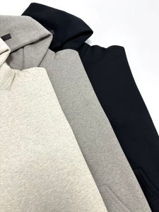 เสื้อฮู้ดดี้ผู้ชายคุณภาพสูง ผ้าฝ้ายคอมบ์ 100% เนื้อฟลีซ สปอร์ตแวร์ แฟชั่นสตรีทแวร์ - Product Image 2