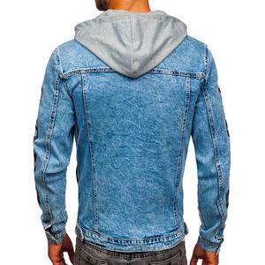 Nouveauté 2025 100% veste de moto en jean pour hommes bonne qualité en coton conception personnalisée à la mode veste en jean en coton pour les cyclistes - Product Image 2