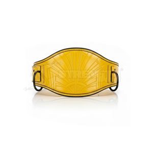 Ceinture de musculation de qualité supérieure, robuste, en cuir, avec chaîne, pour entraînement en salle de sport et musculation. - Product Image 4