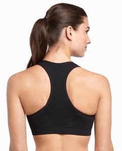 Ensemble de yoga respirant pour femme : Soutien-gorge de sport à col en V et bretelles croisées, couleur unie, sans couture, et leggings taille haute pleine longueur - Product Image 4