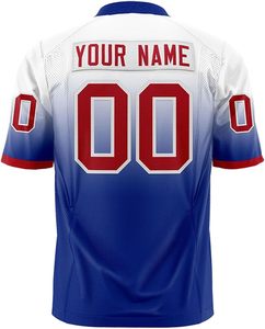 Jersey de Fútbol Americano Personalizado, Mezcla de Spandex, Sublimación, Nombre y Número del Jugador Personalizados, Proveedor, Calidad Premium - Product Image 4
