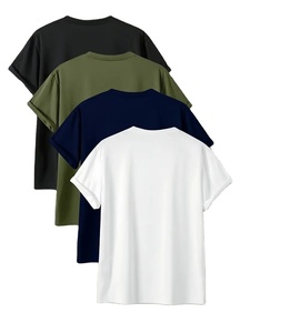 Camiseta de hombre 100% algodón de alta calidad, estilo oversize, streetwear, corta, personalizada, ropa usada. - Product Image 2