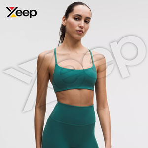 XEEP สปอร์ตบราโยคะคุณภาพสูงสำหรับผู้หญิง รุ่น XC-SB-17 สายรัดปรับได้ ระบายอากาศดี แผ่นรองถอดออกได้ รองรับได้ดี แห้งเร็ว - Product Image 1