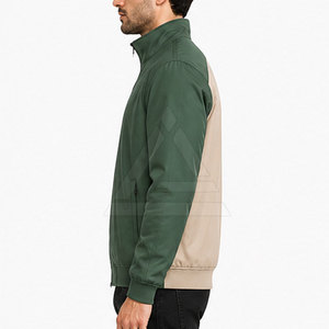 <b>Reversible</b> <b>Jacket</b> For Men Lightweight Windproof Water Full Zip Outdoor Casual Travel Everyday Wear Nylon Polyester - Product Image 5