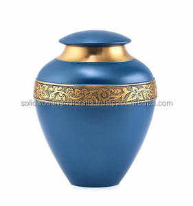 Decorative Brass Adult Urns Handmade Urns For Male and Female Burial Urns Funeral Urns With High Quality - Product Image 3