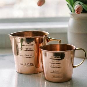 Juego de Regalo de Tazas de Cobre 100% Polaco con Asa de Latón, Juego de 2, Acabado Liso, Diseños Personalizables y Duraderos, Juego de Tazas para Cerveza de Jengibre - Product Image 6