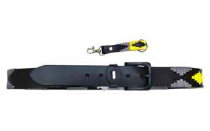 Ceintures de polo en cuir argentin faites à la main pour hommes et femmes, cuir véritable avec boucle en laiton/acier, longueur personnalisée - Product Image 2