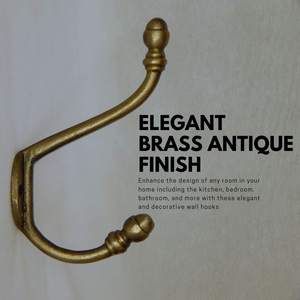 Crochets muraux en métal à embout sphérique, crochets simples à fixer au mur pour vêtements, chapeaux, manteaux, robes - Product Image 2