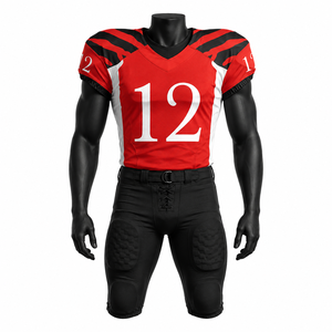 Uniforme de Fútbol Americano de Alto Rendimiento, Jersey Sublimado Premium y Pantalones a Juego para Clubes - Product Image 1