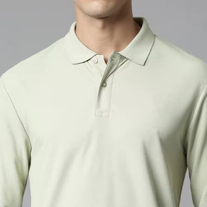 Camisetas Polo Deportivas de Manga Larga para Hombre, Diseño Personalizado, Lona Resistente, Absorbentes de Sudor y Antiencogimiento - Product Image 3