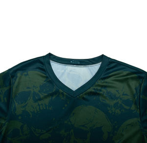 Maillot de cyclisme/motocross léger et respirant personnalisé pour hommes, à manches courtes, vêtements de sport BMX de l'équipe VTT - Product Image 3