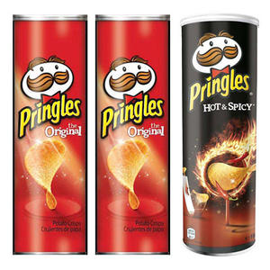 Croustilles Pringles en boîtes de 165g et 200g pour achat en gros et expédition en conteneur - Product Image 3