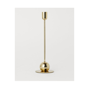 Handmade Solid <b>Brass</b> Taper Candle Holder Gold Finish Vintage Metal <b>Candlestick</b> For Wedding Table Centerpiece Home Dining Decor - Product Image 3